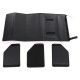 Organizer per il bagagliaio dell'auto CAR COMPACT LEATHER L, 2 scomparti, pieghevole, con coperchio