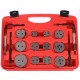 Compressore per pistoni dei freni MECHANIC BRAKE SET 35, set da 35 pezzi