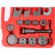 Compressore per pistoni dei freni MECHANIC BRAKE SET 35, set da 35 pezzi