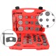Compressore per pistoni dei freni MECHANIC BRAKE SET 35, set da 35 pezzi