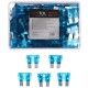 Set di fusibili automobilistici a lama MECHANIC FUSE SET 15A, 100 pz