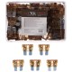 Set di fusibili a lama per auto MECHANIC FUSE SET 7,5A, 100 pezzi