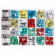 Kit di fusibili a lama e in vetro per auto MECHANIC FUSE SET 215