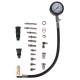 Set per il test della pressione dei cilindri dei motori diesel MECHANIC ENGINE TESTER 21, 0-70 bar,