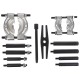 Kit per lo smontaggio dei cuscinetti MECHANIC BEARING PULLER 12, 12 pz