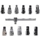 Kit per lo scarico dell'olio MECHANIC OIL DRAIN SET 12, Hex + quadro, 12 pz