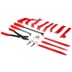 Set multifunzionale per lo smontaggio di rivestimenti e interni MECHANIC TRIM SET 19, 19 pezzi