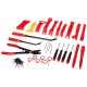 Set multifunzionale per lo smontaggio di rivestimenti e interni MECHANIC TRIM SET 38, 38 pezzi