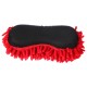 Spugna per lavaggio auto CAR DETAILING WASH 1, 24 x 12,5 x 6 cm, nero-rosso