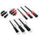 Set di pennelli di precisione per la pulizia dell'auto CAR DETAILING BRUSH 6, 6 pezzi