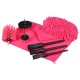 Set multifunzione di utensili per pulizia e lavaggio auto CAR DETAILING PINK 9, 9 pz