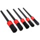 Set di pennelli di precisione morbidi per pulizia auto CAR DETAILING BRUSH 5 SOFT, 5 pz