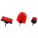 Set di spazzole per trapano per la pulizia dell'auto CAR DETAILING DRILL BRUSH 3 MEDIUM, 3 pz