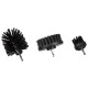 Set di spazzole per trapano per la pulizia dell'auto CAR DETAILING DRILL BRUSH 3 HARD, 3 pz