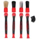 Set di spazzole di precisione con punte intercambiabili per auto CAR DETAILING BRUSH 4