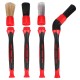 Set di spazzole di precisione con punte intercambiabili per auto CAR DETAILING BRUSH 4