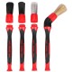 Set di spazzole di precisione con punte intercambiabili per auto CAR DETAILING BRUSH 4