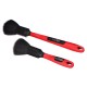 Set di spazzole di precisione per auto con manico ergo CAR DETAILING BRUSH 2 PRO, 2 pezzi