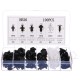 Set di fermagli, clip e perni per rivestimenti per veicoli MECHNIC TRIM CLIP SET 100