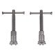 Spingipistoni freni MECHANIC BRAKE SET BLACK 18, set 18pz