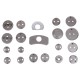 Spingipistoni freni MECHANIC BRAKE SET BLACK 22, set 22pz