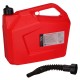 Tanica in plastica MECHANIC FUEL CANISTER RED 10L, rossa