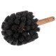 Spazzola rotonda per la pulizia della carrozzeria di bici o moto CAR DETAILING WOOD BRUSH 1