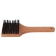 Spazzola piatta per la pulizia del copertone della bicicletta CAR DETAILING WOOD BRUSH 4