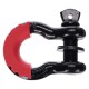 Grillo offroad con protezione in gomma CAR SHACKLE 1, portata 4,75 t