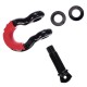 Grillo offroad con protezione in gomma CAR SHACKLE 1, portata 4,75 t
