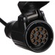 Adattatore cablato per presa dell'aggancio TRAILER CABLE 1, 7-13 pin, 50 cm
