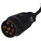 Adattatore cablato per presa dell'aggancio TRAILER CABLE 1, 7-13 pin, 50 cm