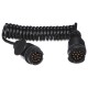 Cavo spirale di collegamento spina aggancio TRAILER CABLE 4, 13-13 pin, 3 m