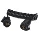 Cavo spirale di collegamento spina aggancio TRAILER CABLE 4, 13-13 pin, 3 m