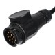 Cavo prolunga 13 pin - presa sospesa e spina TRAILER CABLE 8, 12V, 5m