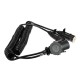Adattatore a spirale 15 poli a 2x 7 poli (S+N) TRAILER CABLE 9, 24V, 3,5m