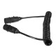 Cavo a spirale di collegamento 7 pin tipo N TRAILER CABLE 11, spina in plastica, 24V, 3,5m