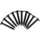 Set di ganci con viti per fissare rete/telo al rimorchio TRAILER HOOK SET 3, 10 pz