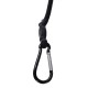 Cinghie elastiche/cordini elastici CARGO CORD CARABINER 50, 50 cm, 2 pz