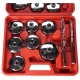 Set di chiavi a tazza per filtri olio MECHANIC OIL WRENCH 16, 16 pz