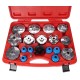 Kit per smontaggio filtri olio MECHANIC OIL WRENCH 19, 19 pezzi
