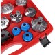 Kit per smontaggio filtri olio MECHANIC OIL WRENCH 19, 19 pezzi