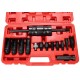 Kit per smontaggio iniettori con martello scorrevole a percussione MECHANIC PULLER SET 1, 14 pezzi