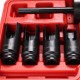 Kit per smontaggio iniettori con martello scorrevole a percussione MECHANIC PULLER SET 1, 14 pezzi