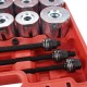 Set per pressare ed estrarre cuscinetti e boccole MECHANIC PULLER SET 3, 27 pezzi
