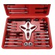Set di estrattori per volante e albero motore MECHANIC PULLER SET 8, 46 pezzi