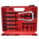 Set di estrattori per cuscinetti interni con martello scorrevole MECHANIC BEARING PULLER 5, 16 pz