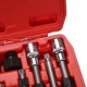 Set per montaggio e smontaggio delle pulegge dell'alternatore MECHANIC PULLEY SET 2, 18 pezzi