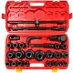 Set di bussole MECHANIC WRENCH SET 3, heavy-duty, 26 pz