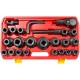 Set di bussole MECHANIC WRENCH SET 3, heavy-duty, 26 pz